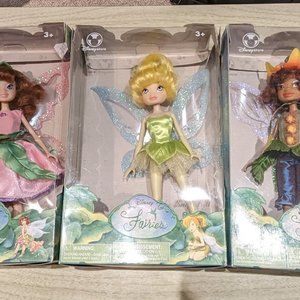 Disney Fairies Tinker Bell and Friends Set of 5 in Box *RARE*